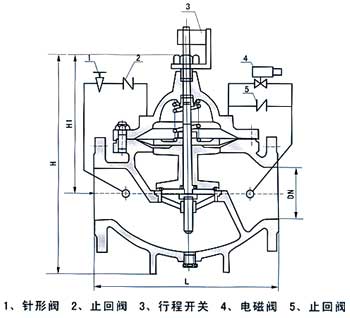 700X水泵控制閥結構示意圖 700X水泵控制閥結構示意圖
