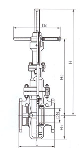 Z43WF無導流孔平行式閘閥 Z43WF無導流孔平行式閘閥