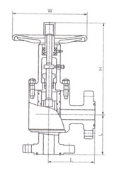 JLH多功能閥結構圖 JLH多功能閥結構圖